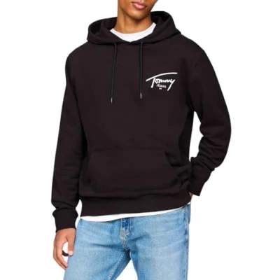 Abbildung von Tommy Jeans Entry Graphic Hoodie Unisex Sweatshirt, Größe: XXL, Black