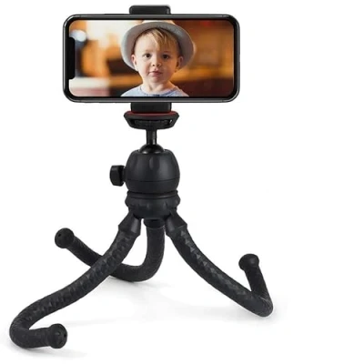 Abbildung von Handy Stativ Flexibel Smartphone Leicht Kamera