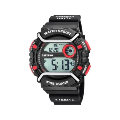 Abbildung von Calypso Watches Herren Digital Quarz Uhr mit Plastik Armband K5764/6