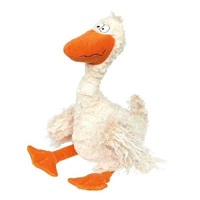 Abbildung von sigikid Betta Swimma Kikeriki Kollektion Kuscheltier für Kinder, Größe: One Size, Weiß orange