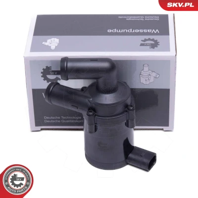 Abbildung von ESEN SKV 22SKV032 Zusatzwasserpumpe 12 elektrisch VOLKSWAGEN: Touran I, GOLF 6, Caddy 3 Kombi, SKODA: Superb II Octavia 2 Combi