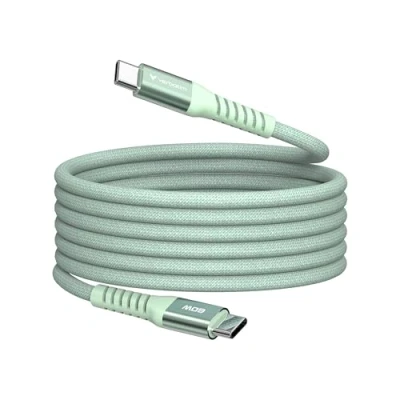 Abbildung von VERBATIM Sync &amp; Charge USB C zu 60W Magnetkabel 120 cm grün