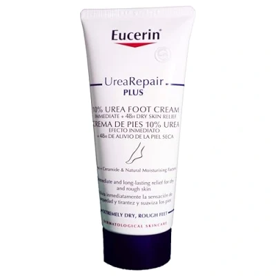 Abbildung von Eucerin Fußreparaturcreme mit 10% Urea 2 x 100ml