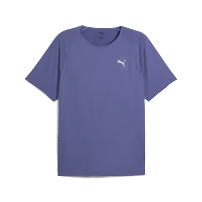 Abbildung von Puma RUN TEE Sport Tshirt, Herren, Größe: Small, Blue crystal