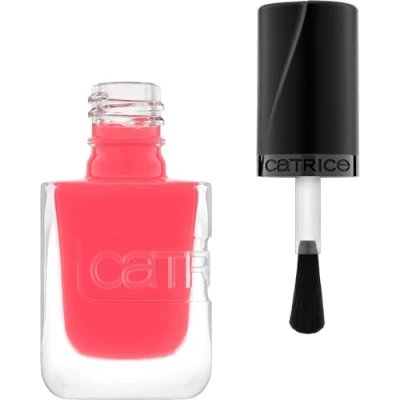 Abbildung von Catrice GEL AFFAIR Nail Lacquer, Nagellack, Nr. 017, Pink, langanhaltend, Einfach zu entfernen, glänzend, vegan, ohne Mikroplastikpartikel, Konservierungsstoffe, Parfüm, 1er Pack (10.5ml)