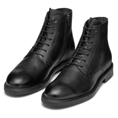 Abbildung von Geox U TIBERIO D Schnürboots Business Schuh, Festtagsschuh mit feinem Blockabsatz