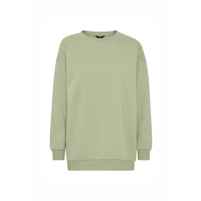 Abbildung von Oxmo Hillary Sweatshirt, Damen, Größe: Large, Seagrass