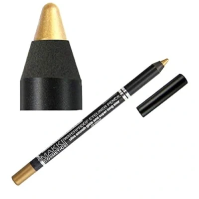 Abbildung von Makki Wasserfester Eyeliner Ultra leicht gleitender langem Halt 15 Gold Golden