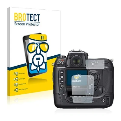 Abbildung von BROTECT Schutzglas für Nikon D2X Schutzfolie Panzer Folie Glas [Extrem Kratzfest 9H, Anti Fingerprint, Ultra Transparent]
