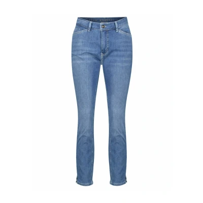 Abbildung von MAC Jeans Dream Summer Straight Fit Slim Stoned blue, Damen, Größe: 36x26, blue