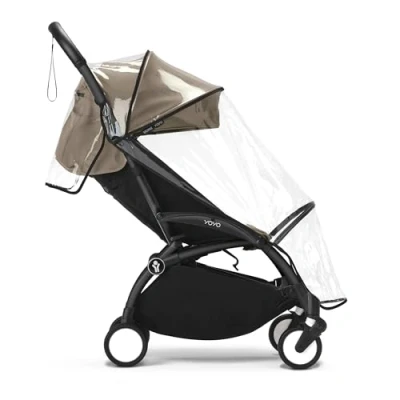 Abbildung von Stokke YOYO 6 + Regenschutz Wasserdichtes Design mit PVC freiem Stoff Einfach im Kinderwagen zu verstauen