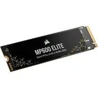 Abbildung von CORSAIR MP600 ELITE 1TB M.2 PCIe Gen4 x4 NVMe SSD Mit Integriertem Kühlkörper 2280 Bis zu 7.000MB/sec Sequential Read High Density 3D TLC NAND Schwarz