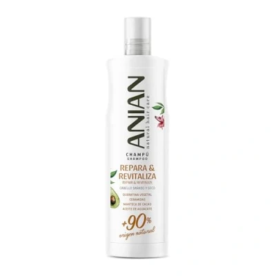 Abbildung von Anian Repara &amp; Revitaliza Champú Queratina Vegetal 400 Ml Mujer