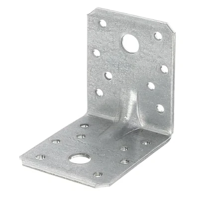 Abbildung von Alberts Winkelverbinder, (Set, 50 St.), Schwerlast Winkelverbinder mit Sicke, Handwerkerpack