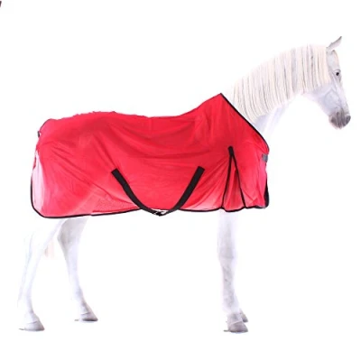 Abbildung von Equi Theme/Equit&#039;M Unisex&#039;s 400073360 Éclat Netztuch rot, 183 cm