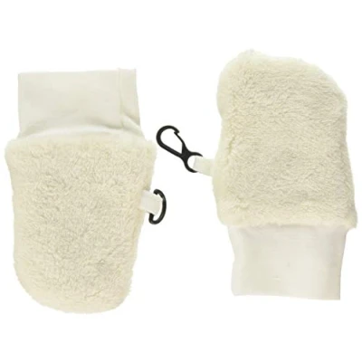Abbildung von Schnizler Unisex Baby Kuschelfleece Fäustling 860910, 2 Natur, Einheitsgröße