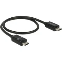 Abbildung von DELOCK Kabel USB Power Sharing Micro Stecker &gt; 0,3 m schwarz