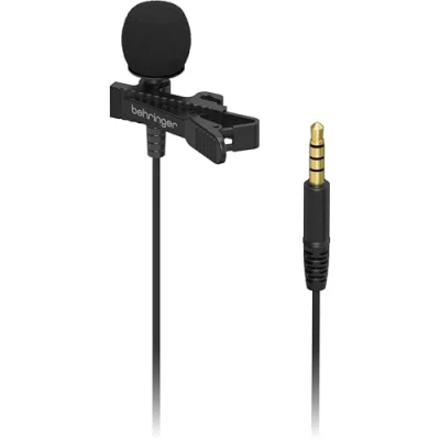 Abbildung von Behringer BC LAV Lavalier Mikrofon für Mobilgeräte, schwarz