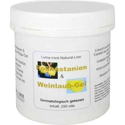 Abbildung von Rosskastanien Weinlaub Pflege Gel 250 ml