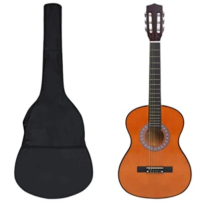 Abbildung von vidaXL 8tlg. Klassische Gitarre für Kinder und Anfänger 3/4 36&quot; Konzertgitarre Klassikgitarre Saiteninstrument Kindergitarre
