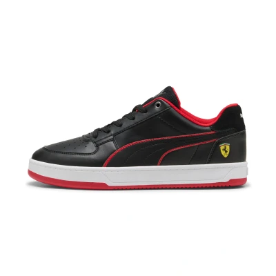 Abbildung von PUMA Scuderia Ferrari Caven 2.0 Sneakers Unisex, Schuhe, Schwarz/Rosso Corsa, 48
