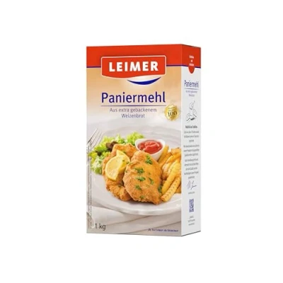 Abbildung von Leimer Paniermehl Packung, 5er Pack (5 x 1 kg)