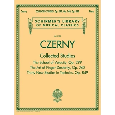 Abbildung von Czerny: Collected Studies: Noten, Sammelband, Lehrmaterial, Technik für Klavier (Piano Collection, Band 2108): the School of Velocity, Op. 299, ... Library Musical Classics, Vol. 2108, 2108)