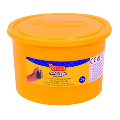Abbildung von Jovi Knetmasse Soft Dough Blandiver gelb VE=460g Dose