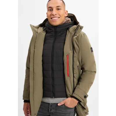 Abbildung von TOM TAILOR Herren 1041326 Jacke, 11848 Jungle Soil Green, 3XL
