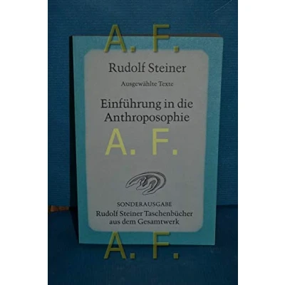 Abbildung von Einführung in die Anthroposophie: Ausgewählte Texte (Rudolf Steiner Taschenbücher aus dem Gesamtwerk)