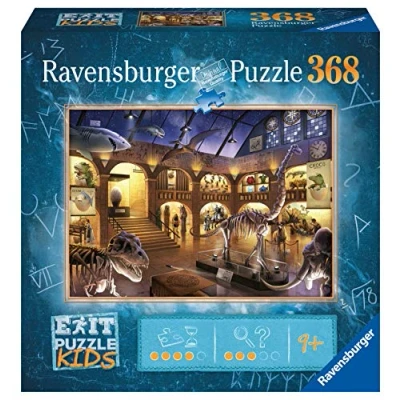 Abbildung von Ravensburger EXIT Puzzle Kids 12925 Im Naturkundemuseum 368 Teile für Kinder ab 9 Jahren, Kinderpuzzle