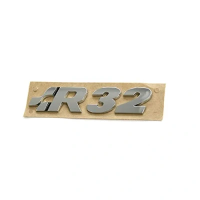 Abbildung von Volkswagen 1K0853675P739 Schriftzug R32 Emblem Tuning Zeichen Logo chrom