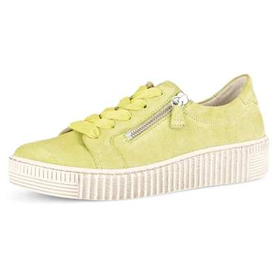 Abbildung von Gabor Sneaker low, Damen, Größe: 35, Limette Schuhe