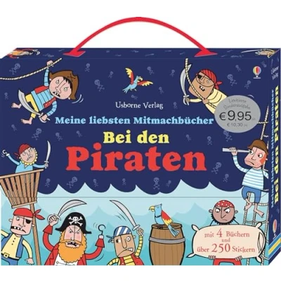 Abbildung von Meine liebsten Mitmachbücher: Bei den Piraten: mit 4 Büchern und über 250 Stickern (Meine Mitmachbücher Reihe)