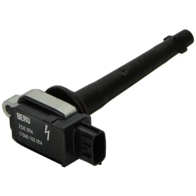 Abbildung von BERU ZSE056 Zündspule 3 12 SAE Kontaktfeder, Spark Spring mit Elektronik NISSAN: Qashqai / Qashqai+2 I, MICRA 3, Note RENAULT: CLIO LAGUNA