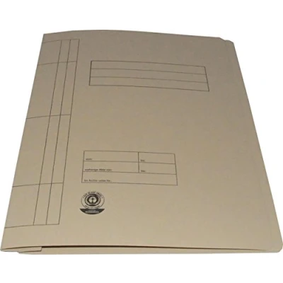 Abbildung von Schnellhefter DIN A4 Recycling Karton chamois