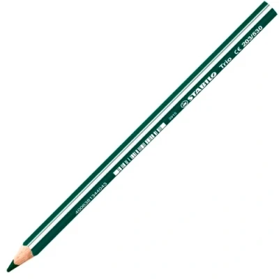 Abbildung von Dreikant Buntstift STABILO Trio dick Einzelstift grün