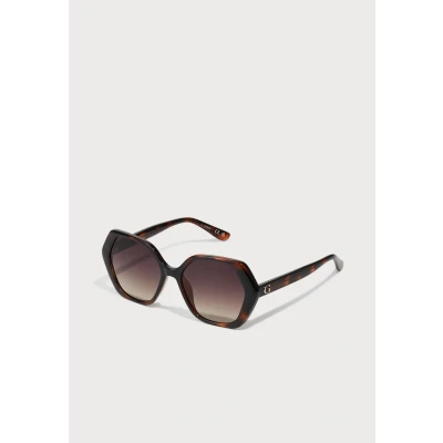 Abbildung von Guess Damen GU8292 52F Sonnenbrillen Injiziert Geometrisch Normal Schattiert