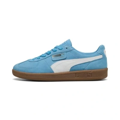 Abbildung von Puma Palermo Unisex Sneaker low, Größe: 39, Blue/light blue Veloursleder