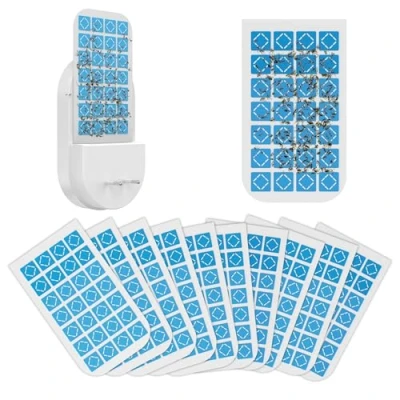Abbildung von Fliegenfalle für den Innenbereich,Nachfüllpackung, Mückenfalle Innenbereich, Fliegenfänger Steckfalle Fruchtfliegen, Mücken, (10er Pack Nachfüllpackungen)