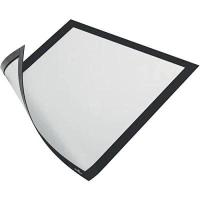 Abbildung von Durable Info Rahmen Duraframe Magnetic (A4, Magnetrahmen für metallische Oberflächen) 1 Stück, schwarz, 498801