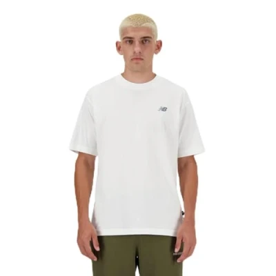Abbildung von New Balance LOGO Relaxed TEE Tshirt print, Herren, Größe: XL, White