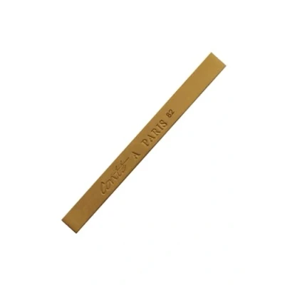 Abbildung von Conté a Paris 500331 Pastellkreide mit hoher Lichtechtheit aus hochwertigen Pigmente für Skizzen und Portraits, Länge 65mm, Querschnitt 6 x 6mm Umbra gebrannt