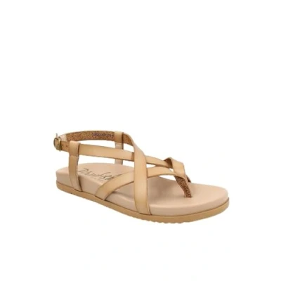 Abbildung von Blowfish Malibu Zehensteg Zehentrenner, Damen, Größe: 40, Gold Schuhe