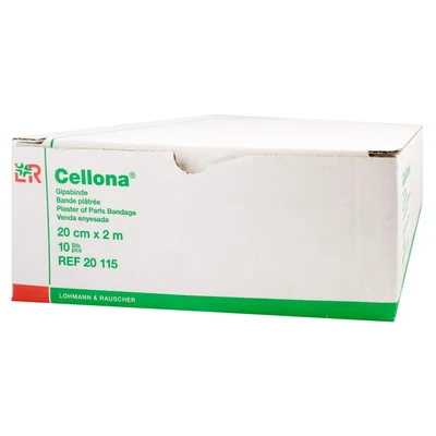 Abbildung von Cellona Gipsbinden 20 cmx2 m 2X5 St
