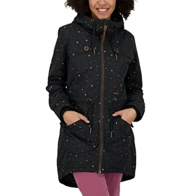 Abbildung von alife &amp; kickin Charlotteak B Wintermantel, Damen, Größe: Medium, Moonless