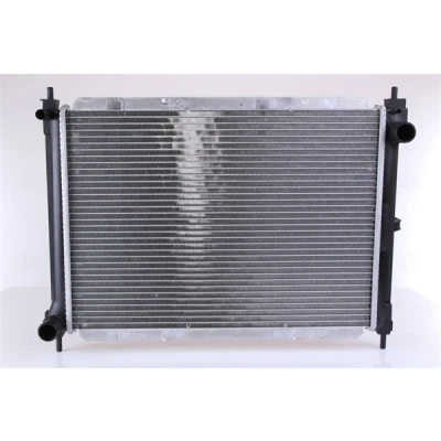 Abbildung von NISSENS 68729 Kühler, Motorkühlung Aluminium 510 368 34 Kühlrippen gelötet NISSAN: Note I, MICRA 3