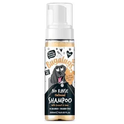 Abbildung von Bugalugs No Rinse Oatmeal Dog Shampoo with Coconut &amp; Lime, 200ml