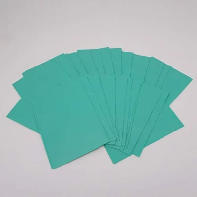Abbildung von docsmagic.de 60 Mat Mint Card Sleeves Small Size 62 x 89 YGO CFV Mini Kartenhüllen Aqua