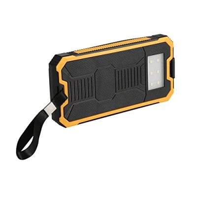Abbildung von ciciglow Power Bank Kit, 20000 MAh Schnellladung Dual USB Polar Mobile Case DIY Tragbares Wasserdichtes Case(Gelb)